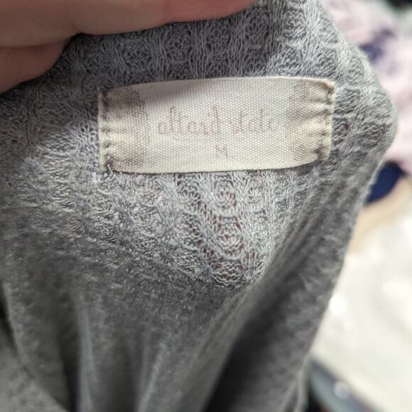 Altar'd State Waffle Oversized Top - Medium - Picture 3 of 6